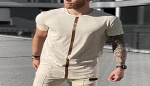Men039s tshirts 2021 camisa masculina streetwear casual manga curta topos t básico estiramento roupas masculinas chemise homme7289014