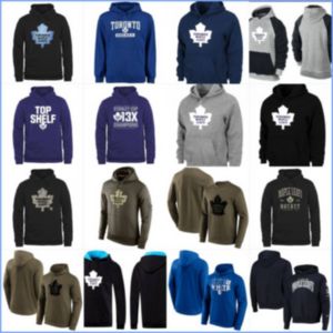 Toronto''maple''Leafs'hoodie Men Men Młodzież 2024 Salute to Service Therma Performance Pullover niestandardowe hokejowe bluzy