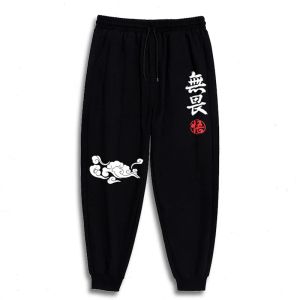 Pants 7XL 6XL 5XL XXXXL Streetwear Men Street Style Fashion Pants Newest Ribbon Black Harem Pants Hip Hop Men Casual Sweatpants