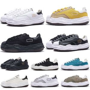 Mihara MMY Maison Yasuhiro Blakey Low Platform Walking Shoes Sneakers Triplo Preto Branco Olive Amarelo Outdoor Athletic Trainers Jogging Running Designers Shoes