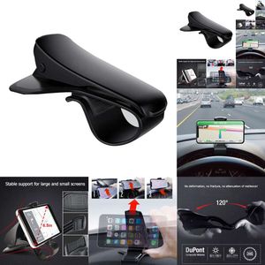 Novo novo suporte para montagem de painel Suporte universal ajustável 3-6.5inch Telefone celular/ PDA/ MP4 Dispositivo Navigador de carro