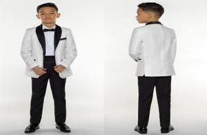 Boys Tuxedo Boys Dinner Suits Boys Formal Suits Tuxedo for Kids Tuxedo Formal Occasion White And Black Suits For Little Men Three 3618936