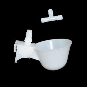 Alimentazione 20 pz Uccello Piccione Abbeveratoio Ciotola Bevitore Automatico Fontana Pollame Mangiatoia per Uccelli Quaglia Strumenti Acqua Appeso Tazza Forniture di Pollame