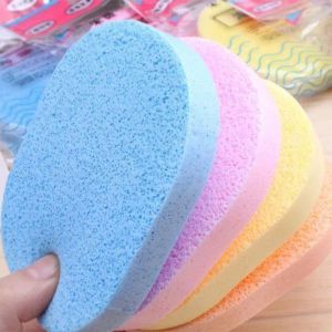 Eyeliner 50pcs Wash Face Sponge Facial Cleansing Face Makeup Wash Pad Cleaning Pro Sponge Puff Exfoliator Cosmetic Tool (random Color)
