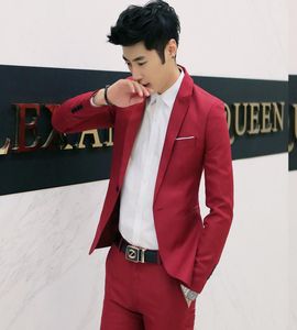 2018 Mens Korean Slim Fit Fashion Cotton Blazer Suit Jacket Plus Size L till 3XL Male Blazers Mens Coat8171995