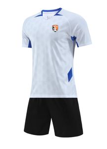 stade lavallois mayenne men childrensトラックスーツ高品質のレジャースポーツ半袖スーツ屋外トレーニングスーツと薄いクイック乾燥