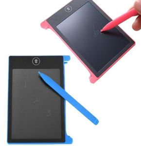 Topp 44 tum Mini Smart LCD -grafik Drawing Pen Tablet Writing Tablet Writing Boardone Touch Clear LCD Ewriter Education 7990098
