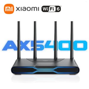 コントロールXiaomi Redmi Router AX5400 WIFI 6 VPNメッシュリピーター2.5Gネットワ​​ークポートオブDMA MUMIMO 512MB QUALCOMM CHIP CHIP SIGNAL BOOSTER PPPOE