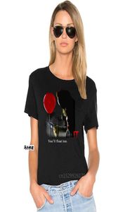 Men039s TShirts Pennywise T Shirt Clown It Stephen King TShirt Movie Scary You Ll Float Too Show Original Title3539037