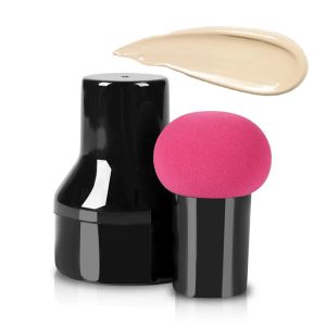 Eyeliner 50pcs Nonlatex Makeup Sponge Mushroom Head Powder Liquid Foundation Puff Dry & Wet Multi Function Cosmetic Tool Tamp Storage B