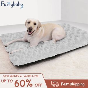 Mats Furrybabay Large Dog Bed Mat Foam Dog house Removable Washable luxury sofa bed For Small Medium Large Pet Supplies