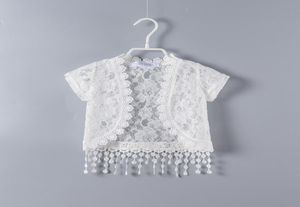 Yeni Yaz Kızlar Bolero Baby Çocuklar Dantelli Haltan Kir Kısa Ceket Moda Çocuk Giyim 8552385