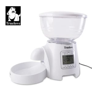 Feeding Truelove Automatic Pet Food Dispenser Automatic Dog Feeder with Freshness Preservation Timed Cat Feeders Dry Food White TLD2001