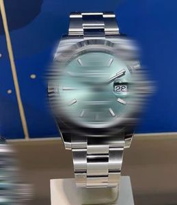 Fashioin Herren-Armbanduhr, mechanisch, automatisch, 4 mm, hochwertig, modisch, klassisch, Business-Kalender, komplett aus Edelstahl, faltbar, ohne Markenbox