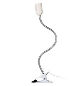 E27 Holder Clip Lamp Desk Spot Table Bed Light Flexibelt skrivbord Hemmakontor USA UK EU Plug 360 ° Flodning Tube8126529