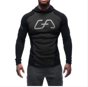 Fashionmens Bodybuilding Hoodies Gym Workout Shirts Hooded Sport Sours Tracksuit Men Chandal Hombre Gorilla Wear Animal5937691