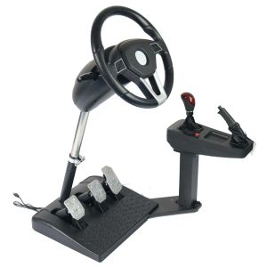 Ruote Scuola di inglese Emula gioco per computer Volante Simulatore di guida per auto Aereo da addestramento Automobile Rrace Racing Truck Gaming