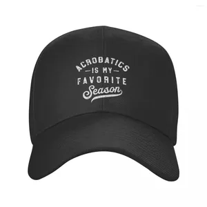 Beralar Akrobasi En sevdiğim sezon jimnastik Casquette Polyester Cap Retro Sevimli Rüzgar Unisex Günlük Güzel Hediye için Uygun