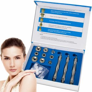 Removers Microdermabrasion Diamond Tips Ersättare och trollstavar, Diamond Dermabrasion Machine Heads Replacements 3 Wands 9 Tips