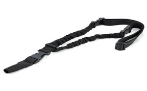 Tactical Adjustable 1 Single Point sling Bungee shoulder strap One point Gun Sling High Strength One Point Rifle Sling5024216