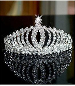 Diademi e corone di cristallo Accessori per capelli da sposa Tiara Corona da sposa Diademi da sposa per spose Ornamenti per capelli accessori economici4730658