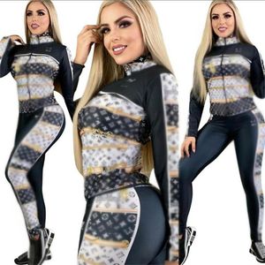 24SS Spring New Women's Tracksuits Luksusowa marka Casual Sports Suit 2 -części