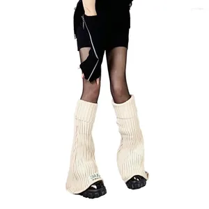 Skarpetki dla kobiet slaty kolanowe kolano wysokie mankiety mankiety mankietowe mankiety japońskie