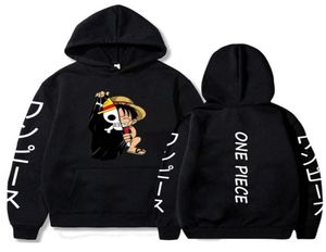 Men039s Hoodies Sweatshirts Anime One Piece Luffy Unisex Hip Hop Hoodie Women Manga Boy Girl Clothes6781961