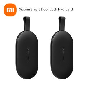 Kontrol Xiaomi Akıllı Kapı Kilidi NFC Kart Global Versiyonu Destekler Xiaomi Akıllı Kapı Kilit Serisi Kontrol EAL5+ Ev Güvenliği Mijia