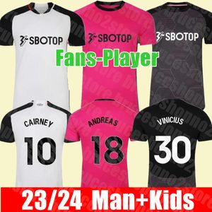 2023 2024 Home away Ful Ham RAUL soccer jersey WILLIAN CAIRNEY J.PALHINHA ROBINSON DE CORDOVA-REID ANDREAS REED REAM ADAMA MUNIZ TETE CASTAGNE football men kids shirts