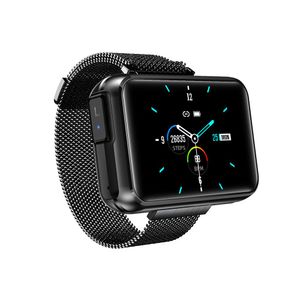 T91 Nyaste 2 i 1 Wrist Sports Smart Watch med EarPod Blutooth Armband TWS -headset med temperatursamtal hörlurar