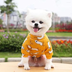 Katzenkostüme Winter Warme Haustierkleidung Cartoon Weste für kleine Hunde Chihuahua Französische Bulldogge Mops Sweatshirt Welpenmantel Yorkie Kleidung