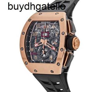 RicharSmill Watch Top Clone Swiss Mechanical Movement Mens Watch Red Titanium Limited EditionFe2y