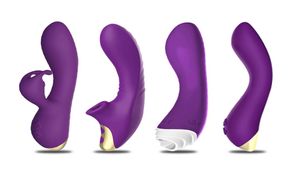 Dildo G Spot Vibrator Rabbit Nipple Clitoris Stimulation Erotic Sex Toys For Couples Woman Adult Vagina Massager Sexvaru Shop LJ6354675