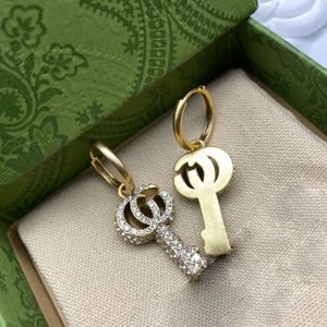 New Luxury Designer Classic Double G-Letter Earrings Fashion Womens Party Travel Wedding Anniversary Christmas Jewelry Gifts-