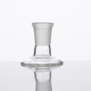 Glass Adaptor Stand For Bowl Piece Domes Water Pipe Bongs Adaptors 14mm 18mm Male Female Frosted Joint Dropdown ZZ