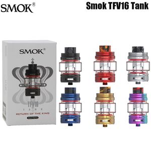 SMOK TFV16 Serbatoio 9ML di grande capacità con TFV16 0,17ohm Dual Mesh Coil 0,12ohm Sistema di flusso d'aria VS TFV12 Prince E vaporizzatore per sigaretta autentico