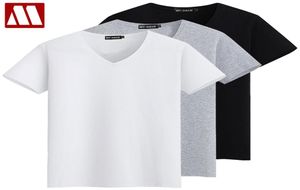 Venda Quente 3 peças lote plus size básico topos t dos homens verão tshirts de algodão curto marca masculina tshirt sólido simples roupas homem y205673266