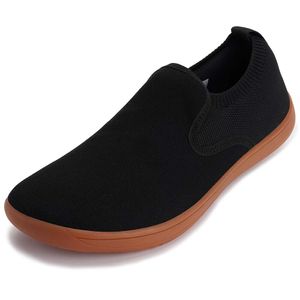 Whitin Men's Wide Step Barefoot minimalistiska sportskor | Elastisk krage