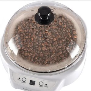 Verktyg 500W 25 cm Smart Timing Coffee Roaster Machine Light Taste Beans Grinder Cafetera Maker Espresso Cafeteira Kahve Makineleri