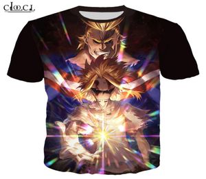 2020 Nowy styl anime My Hero Academia T Shirt Women Men 3D Print All MOGLE MOCE Casual Couples Tops S5XL2214386