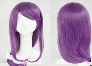 FIXSF757 novo estilo curto moda roxo fantasia cosplay peruca de cabelo perucas para mulheres 8033785