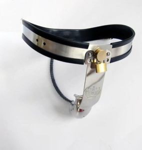 Newest Male Fully Adjustable Model-T Stainless Steel Premium Belt with Hole Cage Cover BDSM Sex Toys BM3305112213