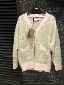 Cardigan lavorato a maglia con scollo a V Fahion, alla moda ed elegante, dimagrante, versatile, da donna, con doppie tasche, cappotto, capispalla da donna di alta qualità