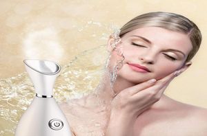Limpeza profunda nano iônico limpador facial beleza rosto dispositivo de vapor facial máquina facial pulverizador térmico cuidados com a pele tool6992269