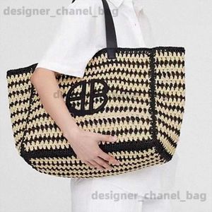 Shoulder Bags Designers shoulder bags large capacity str woven beach bags anines shopping bag AB letters totes outdoor bags hobos fashion womens handbag j7UV T24030