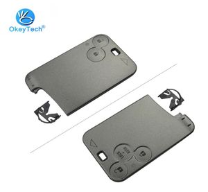 Dla Renault Smart Key Card 23 Przycisk Zastąpienie obudowy Okładka Bezkluczyka FOB Zdalny samochód kluczyek dla Renault Laguna Espace9315299