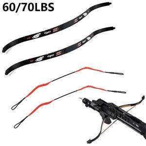 활 화살표 60/70 파운드 카본 스틸 석궁 사격 bowstring 24 스트랜드 16.73 인치 야외 사냥 촬영 발사 사냥 에이스 리소리 YQ240301