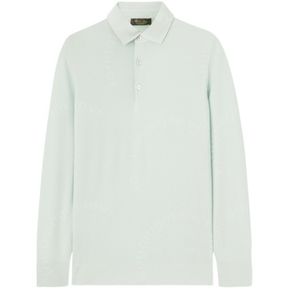 Designer Herren Polos Nori Navy Artic Farbe Loro Piano Langarm-Poloshirt Mode Frühling Herren T-Shirt