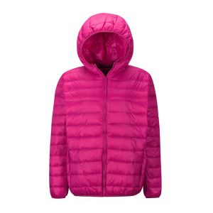 Mäntel NewBang Plus 8XL 7XL Damenmantel Weibliche Ultraleichte Entendaunenjacke Herbst Winter Mit Kapuze Leichter Warmer Daunenmantel